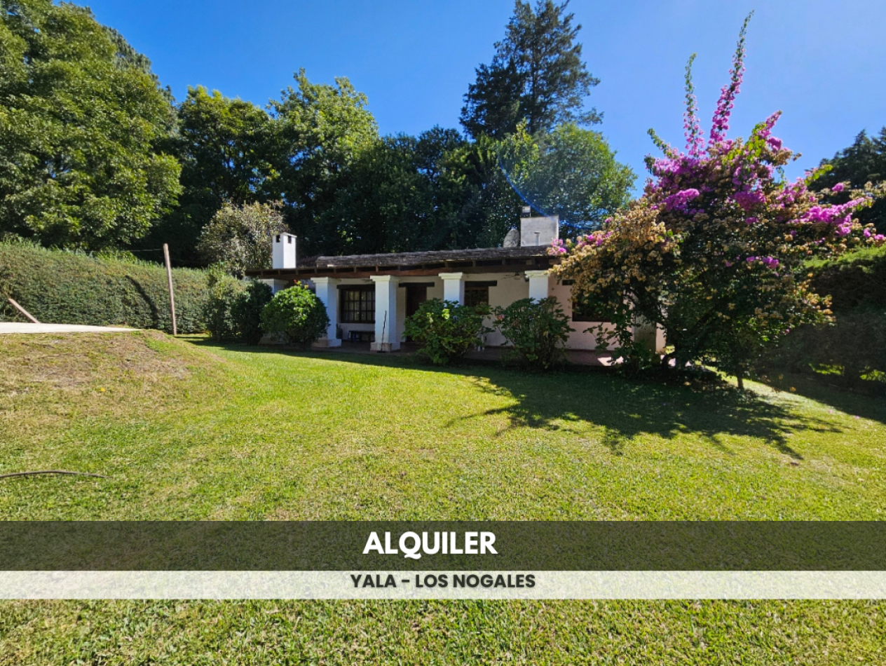 ALQUILER CASA YALA